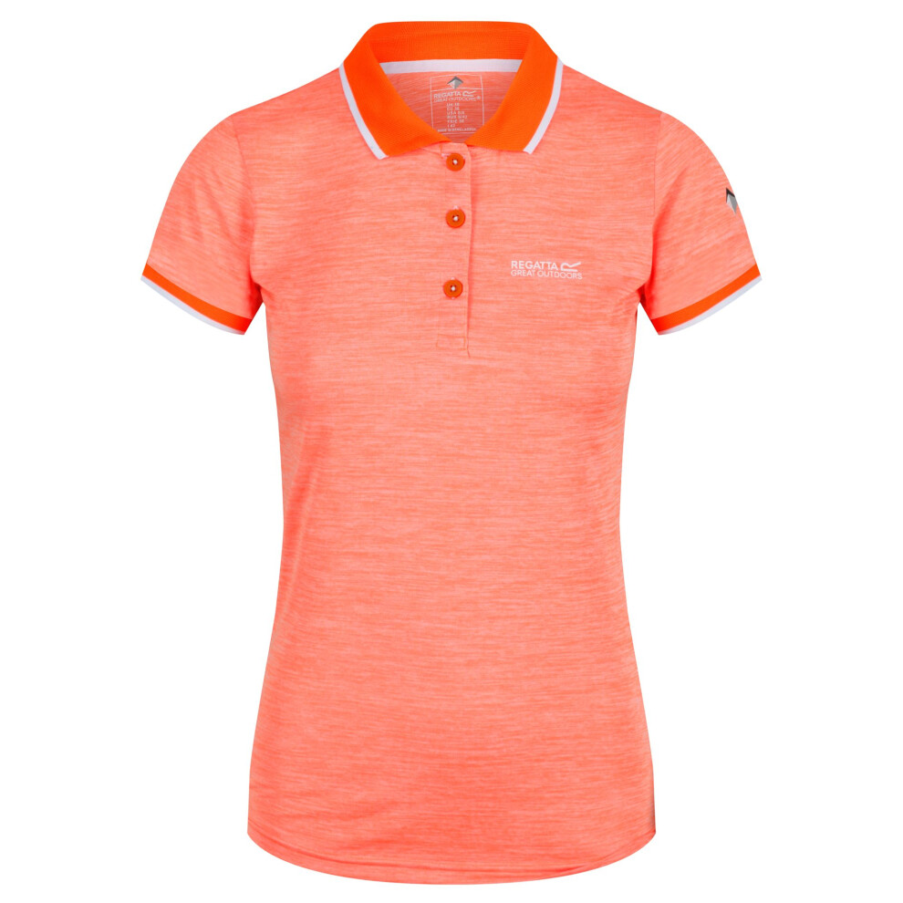 Regatta (16 Uk, Powder Lilac) Womens/Ladies Remex Ii Polo Neck T-Shirt