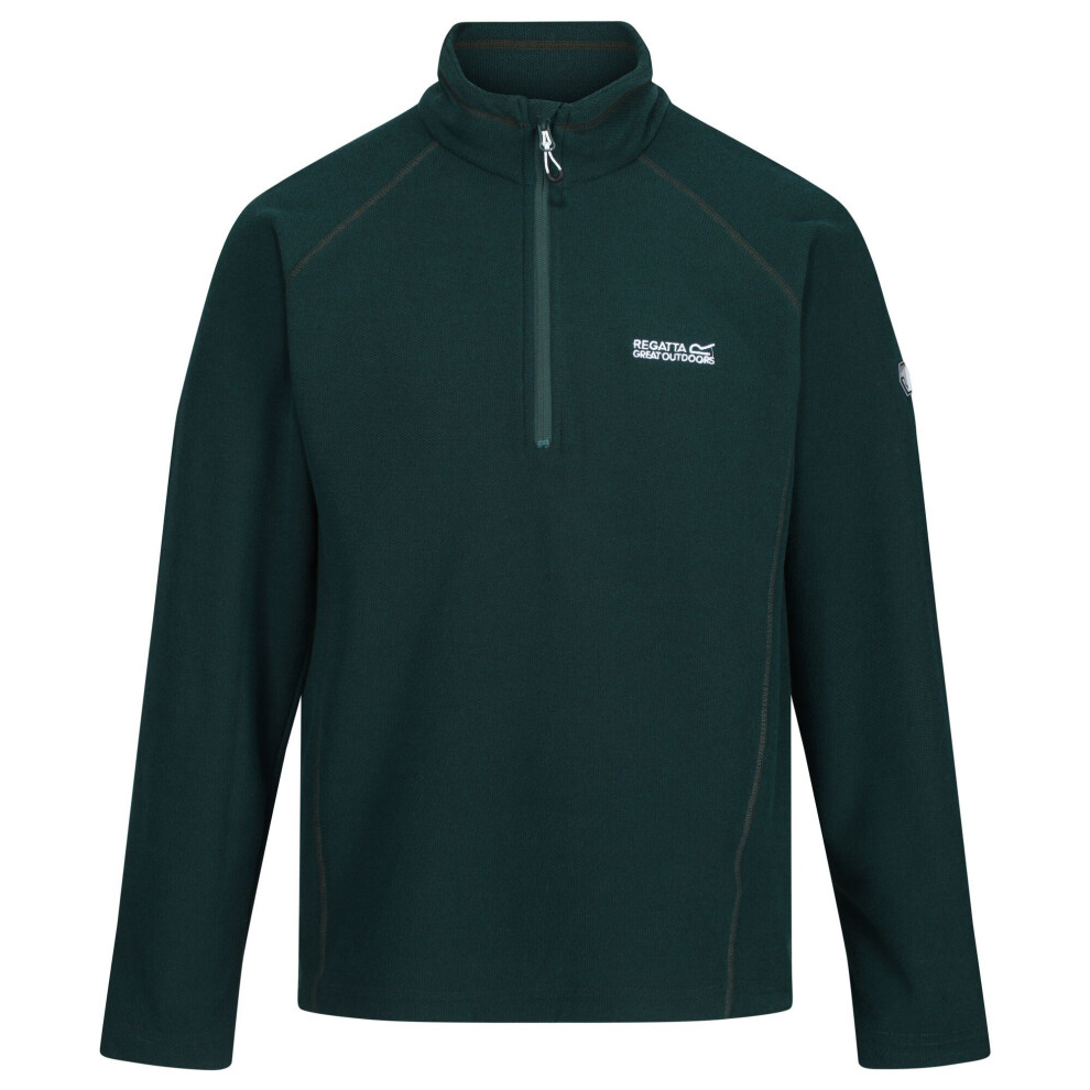 Regatta (Xl, Wood Brown) Great Outdoors Mens Kenger Half Zip Honeycomb Fleece