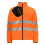 (XL, Orange/Black) Projob Mens Prio 6432 Soft Shell Jacket 1