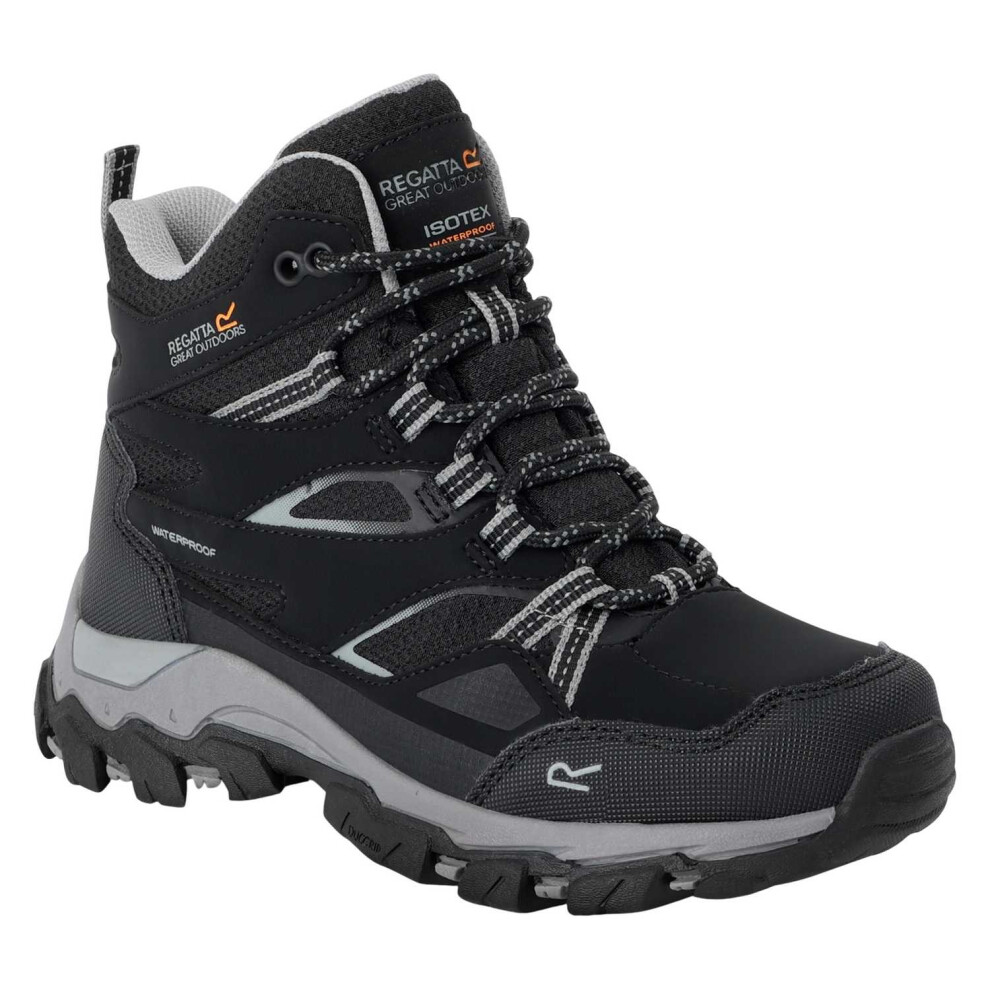 Regatta Black Kids Holcombe Iii Walking Boots - /Rooibos Tea - 4 Uk - /Rooibos Tea - 100% Synthetic - Image 2