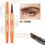 (Black)Hellokiss Liquid Eyebrow Pencil With Rich Color Suitable For Normal Skin Users 3