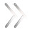 (Silver)Ladder Support Connectors Replacement With Fixing Brackets For Art Staircase Construction 7