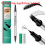 (Black)W3w Refillable Doublesided Eyebrow Pencil With Smudgeproof Ink For Makeup Use 1