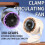 Dual-Breaking Wind Desktop Multi-Function Clip USB Charging Multi-Angle Adjustable Circulation Electric Fan B 6