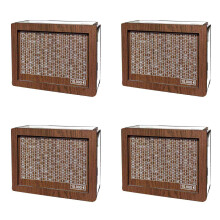 4X Retro Money Box Japanese Piggy Bank with Counter Coin Boxes Wooden Children Piggy Bank Budget,10000 Euros