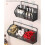 (Black,26*15*11cm)Kitchen Utensils Condiments Organizer Rack Wall Hanging Storage Tools Plate 9