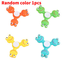 Kid Frogs Shape Fidget Spinner With Pp Material For Stress Relief Sensory Play