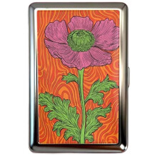 (Poppy) Vintage Versatile Cigarette Case/Card Holder Vintage Versatile Card & Cash Case
