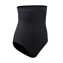 (Black,S)High Waist Seamless Belly Lift Pants Women Postpartum Body Shaping Underwear