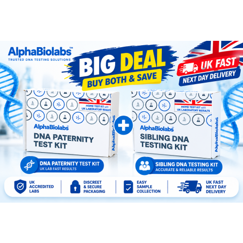 AlphaBiolabs  DNA Paternity & Sibling Testing Kit