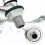 Bathroom Taps Lever - 1/2 Basin Taps Bathtub Set With Metal Knobs Pillar Polished Plated 3
