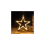 (Pentagram) Novelty Christmas Window Decoration Hanging Lights 1