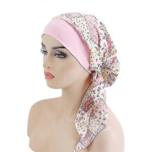 Kopftuch für Frauen bei Krebs, Chemotherapie und Haarausfall, Turban, vorgebundenes Kopftuch, Bandana, neu