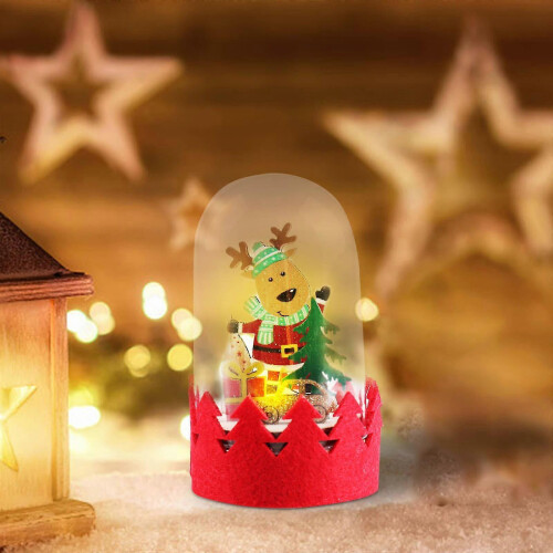 Nouvelles décorations de Noël : Mini housse de Père Noël, cadeaux de Noël créatifs, décorations de bureau 2