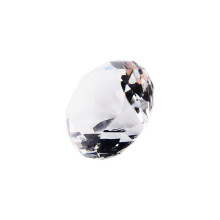 40 mm Klarer Kristallglas-Schliff, diamantgeschliffen, Schmuck-Briefbeschwerer, Hochzeitsdekoration, Wohnaccessoire, Geschenk