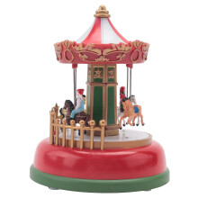 Roue musicale lumineuse de Noël, cadeaux de Noël, cadeaux de la veille de Noël, décorations de Noël, cadeaux A