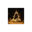 (Christmas tree) Novelty Christmas Window Decoration Hanging Lights 1