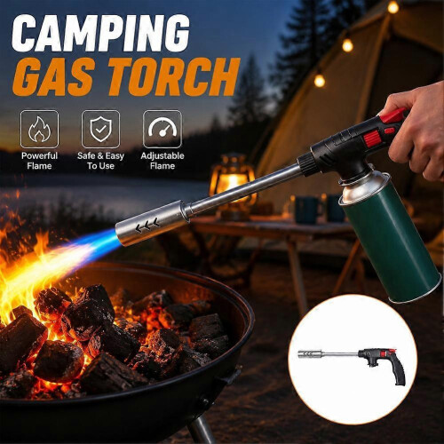 Butane Torch With 5500W Heating For Outdoor BBQ And Culinary Use 2