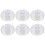 100pcs 40mm Clear Suction Cup gull Mushroom Head 1
