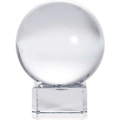 40mm(1.6 inch) Solid Mini Fengshui Crystal Ball Healing Crystals(Clear)