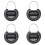 4X Electronic Time Lock Timer Lock Container Multi Function Time Lock Bin for Toys Black 1