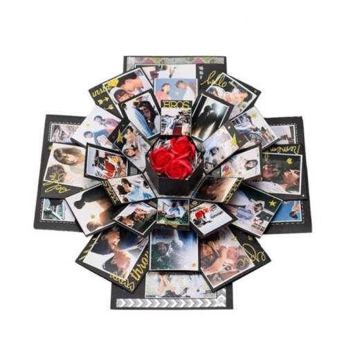 DIY Explosion Surprise Box - Creative - Birthday - 4 Layers - Personalized Gift - Unisex