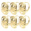 Halloween Table Decoration Pumpkin Napkin Ring for Dining 6Pcs 3