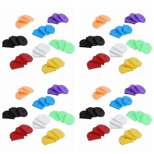24 copritasti flessibili multicolore
