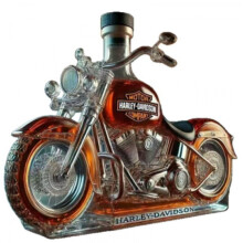 Szklana karafka 3D w kształcie motocykla, 325 ml (11 uncji), wzór butelki whisky, grawerowanie 3D