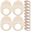 Wooden Easter Napkin Rings Egg Shaped Napkin Buckles for 20Pcs Dinner Use 1