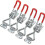 4 Pack Metal Adjustable & Quick-Release Toggle Latch compatible with Tool Boxes and Trunks 1