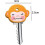 6 Pcs Cute Monkey Key Caps for Easy Key Identification 2