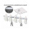100 Pcs Key Tags with Metal Snap Hooks for Slotted Key Cabinets 3