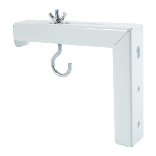 2Pcs Projector Curtain Hanger Projector Screen L-Bracket Mounting Hanger Holder Adjustable Extension Mount Stand 2