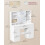 Dressing Table - MDF - Cloud White - LED Mirror with Power Outlets and 9 Drawers 6