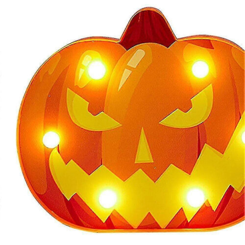 3pack Led Pumpkin Night Light Desktop Decorative Lamp For Halloween Table Decor 2