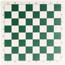 Portable Leather Chessboard, Rollable, Soft, Durable, Lightweight Tournament Chess Mat for Educational Games