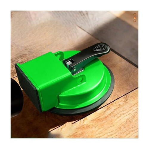 Suction cup for parquet flooring installation, joint extractor, 50 kg pulling force, ABS, for wood and tile floors 1