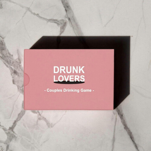 54pcs Couples Drinking Card Game Romantic Date Night Interactive Game Valentine’s Day Gift