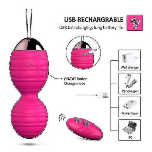 Wireless Remote Control Kegel Exercise Ball Women Personal Care Training Gift for Partner 2