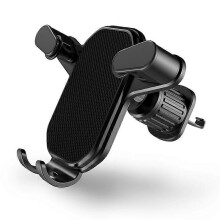 Support de téléphone pour voiture, support de téléphone pour grille d'aération, support de téléphone rotatif à 360, compatible avec i