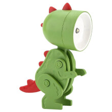 Lumină de noapte cu dinozauri din desene animate, mini LED, lumină caldă, lumină de masă cu dinozauri pentru dormitor de băieți și fet