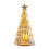 Veilleuse de table en forme de petit sapin de Noël avec LED 1