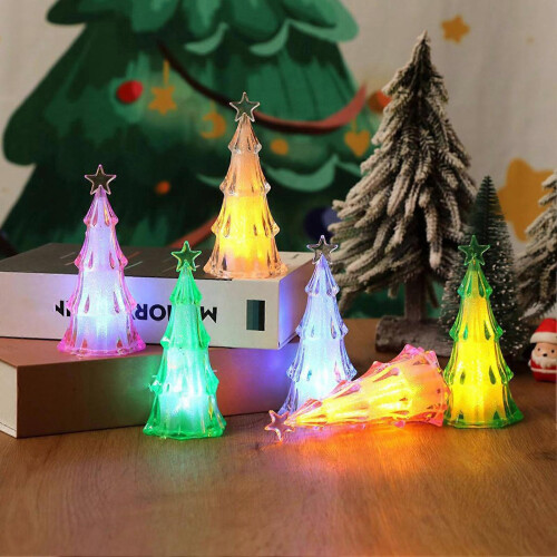 Julenattelys – Farveskiftende LED-bordlampe 2