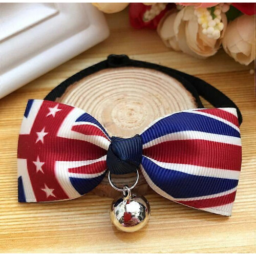 Collier à clochette style britannique pour animaux de compagnie (chat/chien) 1