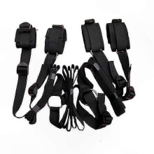 Coffret cadeau de jeux pour couples avec sangles ajustables pour poignets et chevilles pour des divertissements interactifs