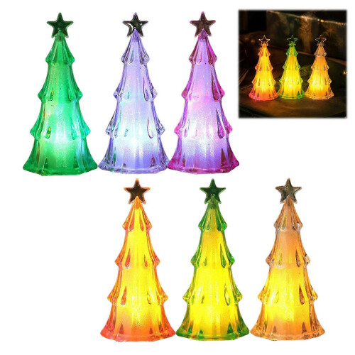Weihnachtsnachtlicht – LED-Tischlampe mit Farbwechsel 1