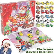 24dílný adventní kalendář do auta na Vánoce
