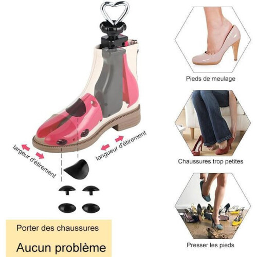 Schuhspanner – Unisex – Schuhvergrößerer – Rot – 1 Stück – Größen 38–44 1