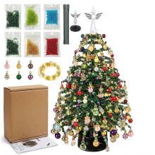 Perlen-Weihnachtsbaum-Bastelset – DIY-Handarbeitsset für festliche Weihnachtsdekoration